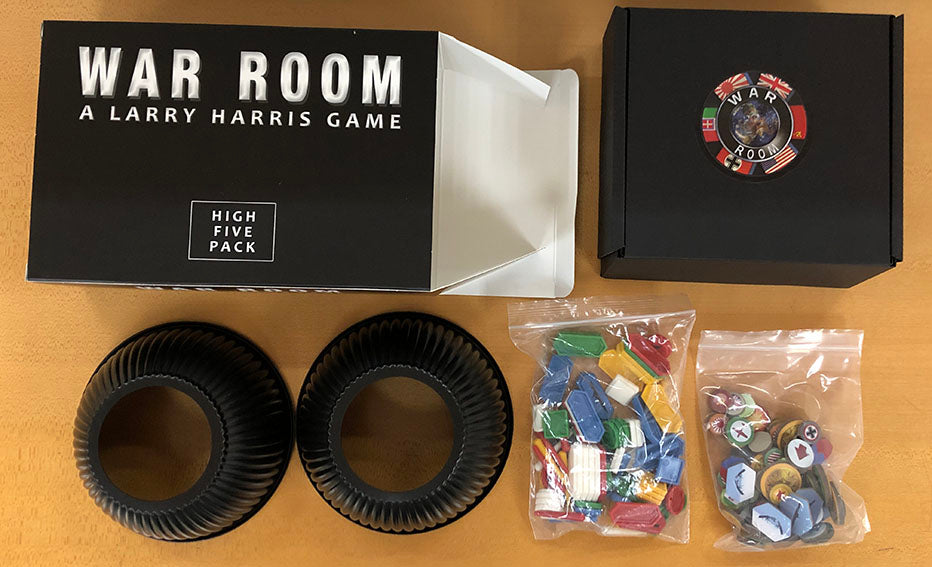 WAR ROOM: "High-Five Pack" (dice roller cups and 145 spare parts) Nightingale Games Shop