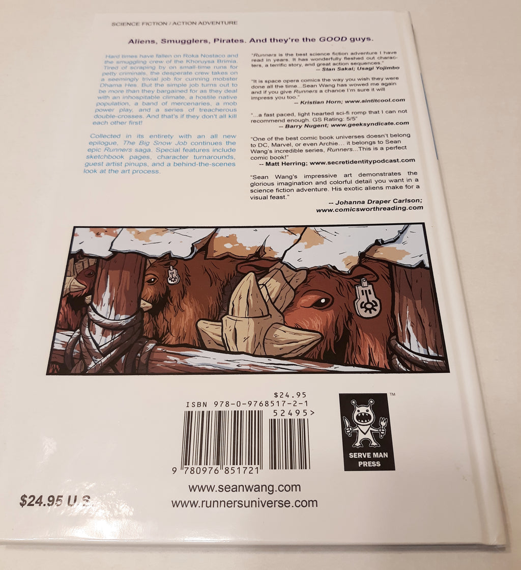 Runners : The Big Snow Job [Hard Cover] Volume 2