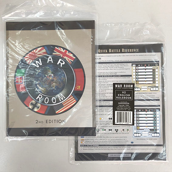 WAR ROOM: Rulebook - English (2nd Edition)