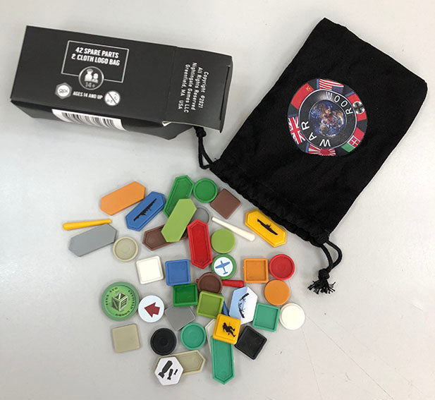 WAR ROOM: The "Couch Pouch" - Spare Parts Kit (43 items)