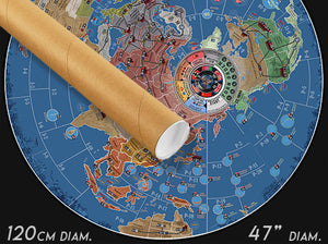 WAR ROOM: Jumbo Map - Neoprene (47" diameter)