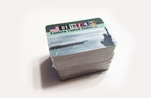 WAR ROOM: Territory Card Set  (131 Euro-mini size)