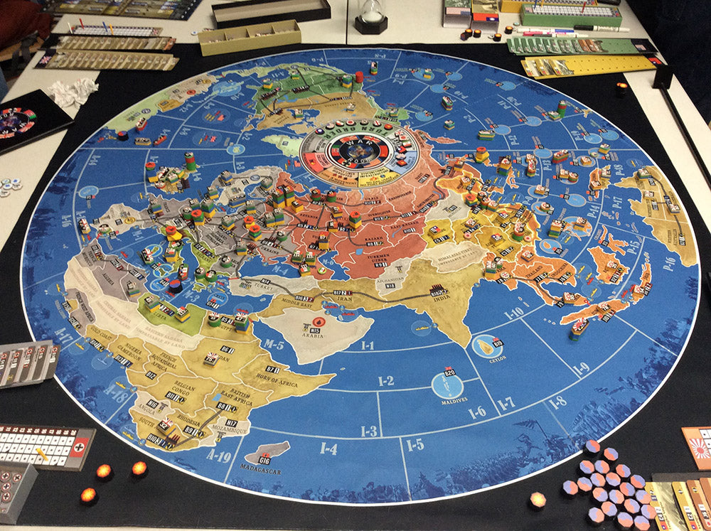 WAR ROOM: Jumbo Map - Neoprene (47" diameter)